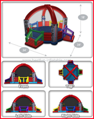 Customized Colorful Kids Inflatable Defender Dome