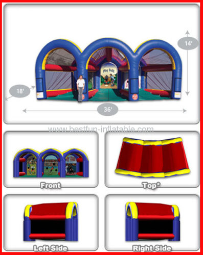 Inflatable Triple Sports Cage