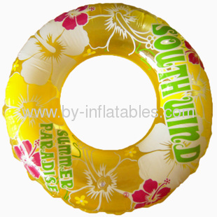 summer paradise inflatable kid swim ring