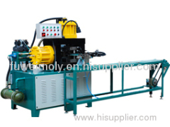 Hydraulic row nail shaping machine