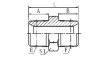 1T-SP BSPT MALE HYDRAULIC ADAPTERS FITTINGS HYDRO PIPE FITTINGS COUPLING CONNECTOR