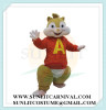 alvin chipmunks mascot costume short plush costume cheap version