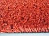 Recycled Red Tennis Artificial Grass 8800dtex UV Resistant Yarn