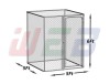 5'X5'X6' chain link dog kennels