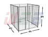 4x4x4ft welded wire dog kennel