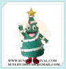 christmas tree mascot costume