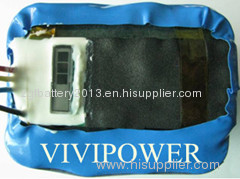 14.8V 9Ah rechargeable Li-ion battery pack (with SMBUS)