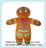 gingerbread man mascot costume shrek costume