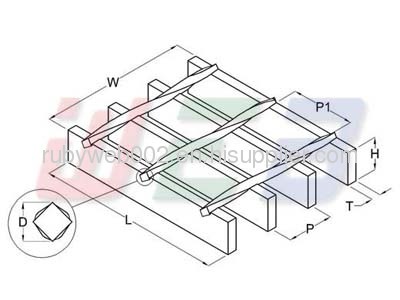 Metal Grid/Bar Grating Steel 