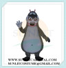 hippo gloria mascot costume