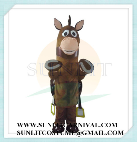Bullseye horse mascot costume