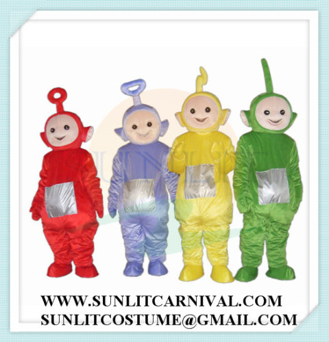 teletubbies mascot costume cartoon costume