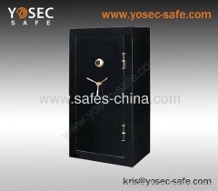 High gloss finish Fire resistant gun safe cabinets with 22 long guns capacity