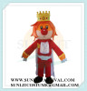 king mole mascot costume