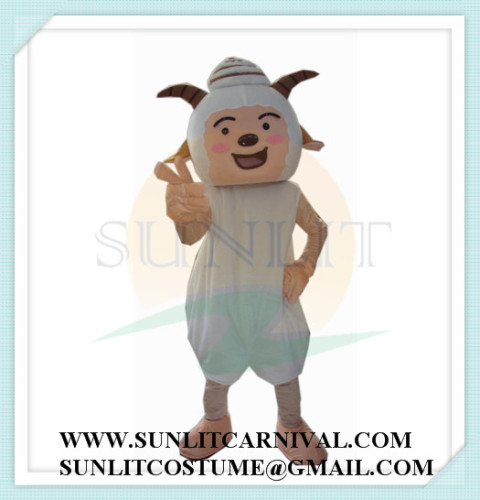 lazy sheep mascot costume