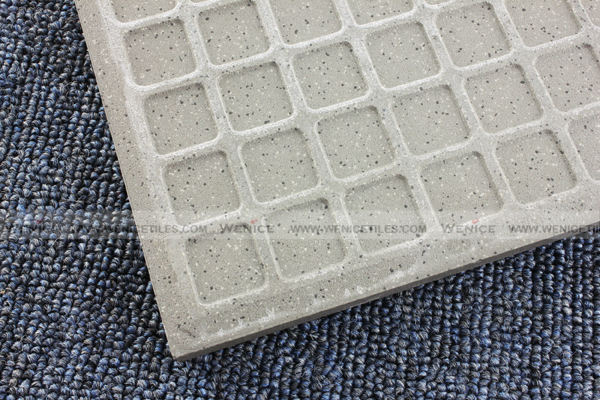 Grey Abrasive resistant exterior floor covering