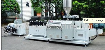 PVC corrugated pipe machine manufactruer