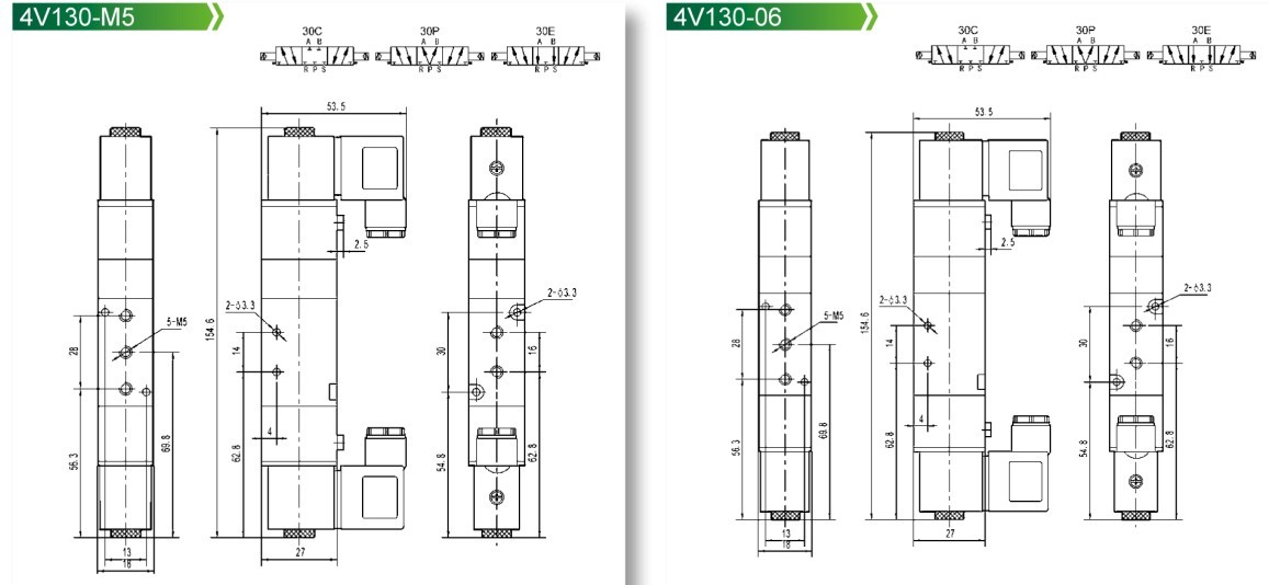 4V100 Series Solenoid Valve