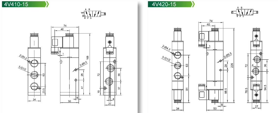 4V400 Series Solenoid Valve