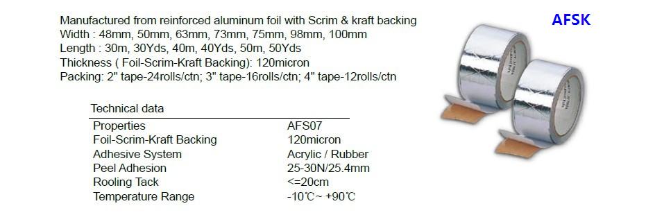 Aluminium Foil Duct Tape