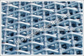 Mn steel crimped wire mesh