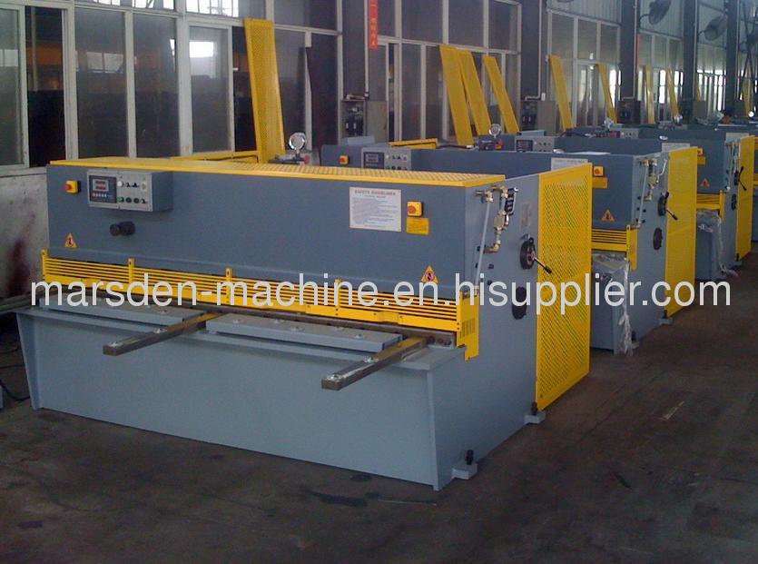 hydraulic swing beam guillotine shears