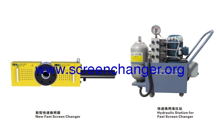 most widely used hydraulic screen changer
