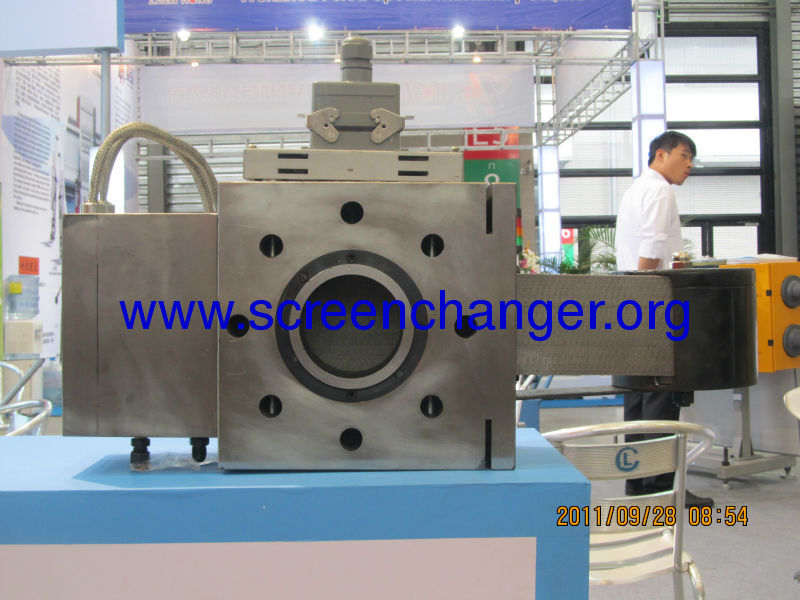 Auto belt screen changer for PP/PE/ABS/PS/PMMA extrusion line