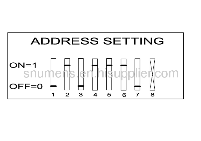 Remote LED indicator outputintelligent addressable heat detector