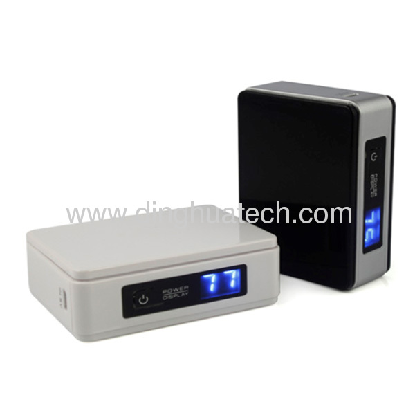  ABS USB mobile phone charger with18650 Lithium Battery