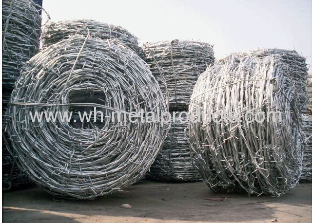 IOWA galvanized barbed wire