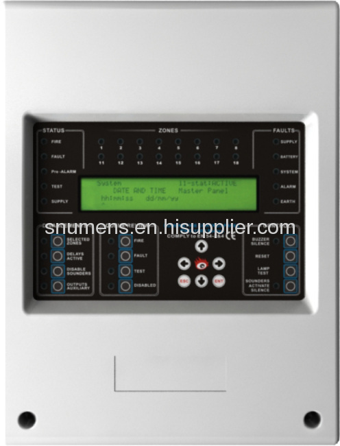 Intelligent addressabl fire alarm control panel