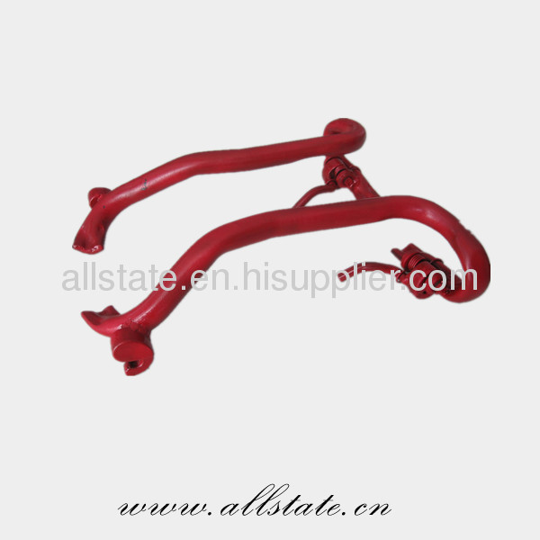 Red Bending Wheel Chock