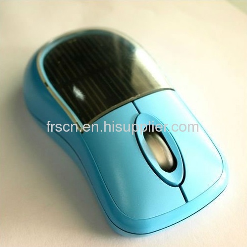 rechargeable solar battery 2.4g wireless solar mouse