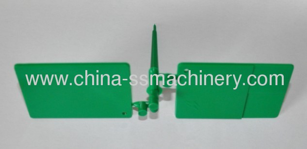 injection molding machine for color palque testing