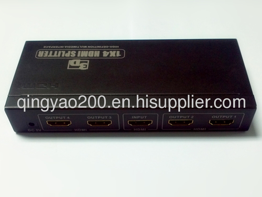HDMI one input and 4 output Splitter 