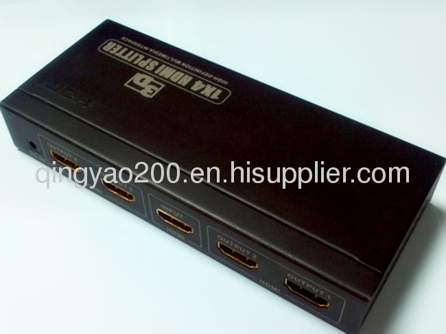 HDMI one input and 4 output Splitter 