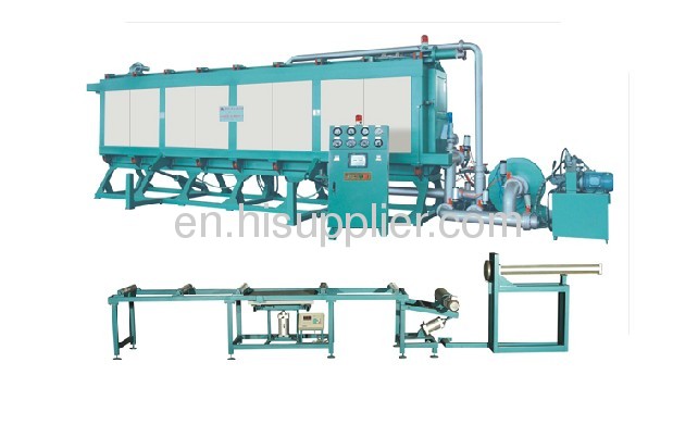 Auto Air Cooling Block Moulding Machine