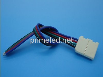 RGB Color LED Strip Solderless Power Connector