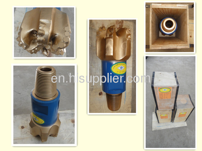 Flat Face Non-Coring Pdc Bitsfor well drilling