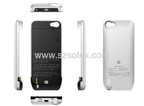 High quality power bank with built-in earphone for iphone 5