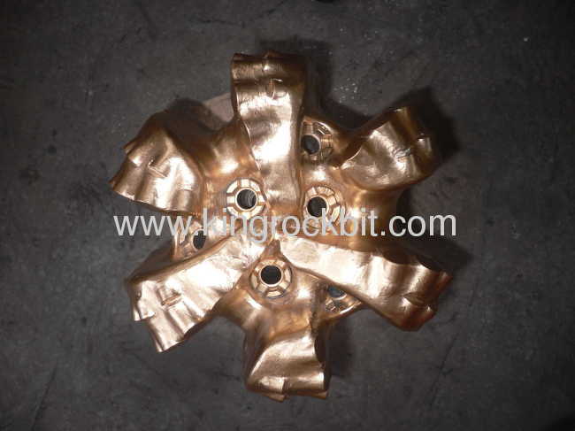 API 12 1/4Matrix PDC drill bit for Water Well Drilling