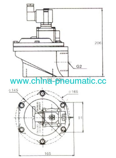 Equivelant ASCO pulse valveAMF-Z-50/62S