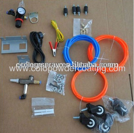 frame powder coating gun 