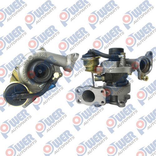 2S6Q-6K682-AA,2S6Q6K682AB,2S6Q6K682AD,0375G9,9643574980 Turbo Charger for FIESTA,CITROEN