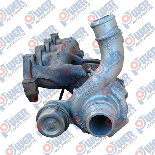 XS4Q-6K682-DB,XS4Q-6K682-DC,XS4Q6K682DD,XS4Q6K682DE,1351395,1094575,1211269 Turbo Charger for FOCUS