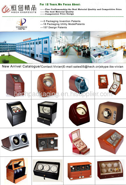 High Quality Watch Winder Box with Japanese Motor