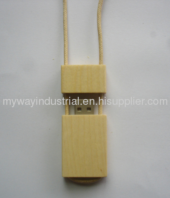 eco friendly wooden/bamboo usb flash drive with laser engraved logo