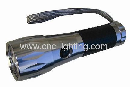 1W Waterproof LED Flashlight in Aluminium