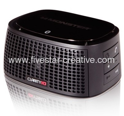 Monster ClarityHD Precision Micro Bluetooth Speaker Black